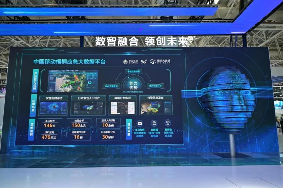 數字中國建設峰會丨走！去中國移動館觸摸數字脈動與大數據處理